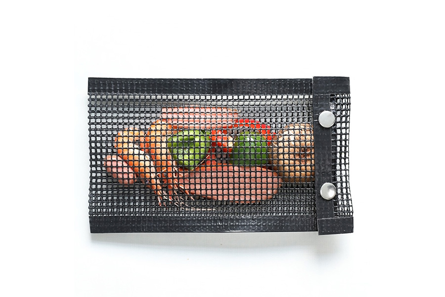 Saco de malha antiaderente para churrasco